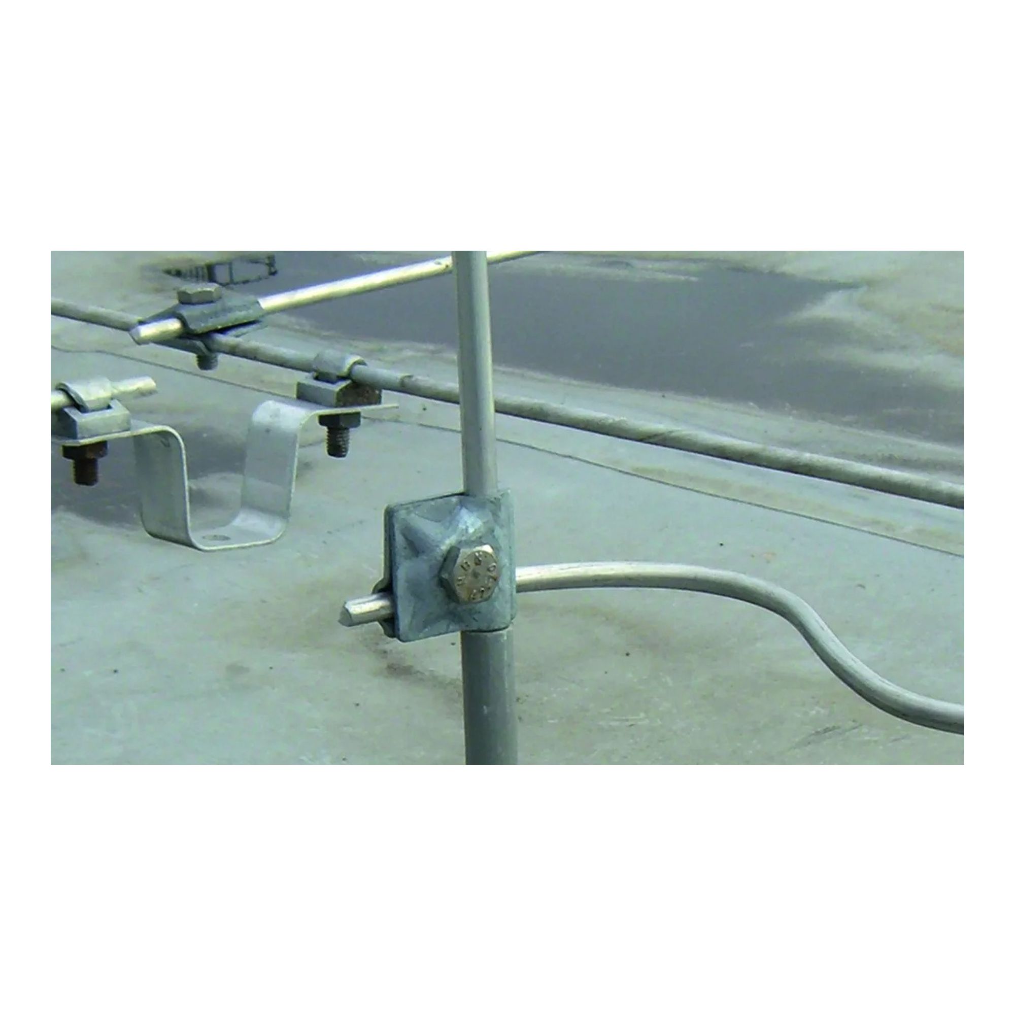 Abrazadera MV St/tZn para Rd 8-10/16mm DEHN 392050 - Imagen 3