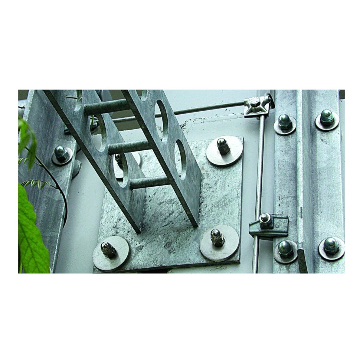 Abrazadera MV St/tZn para Rd 8-10mm DEHN 390050 - Imagen 3