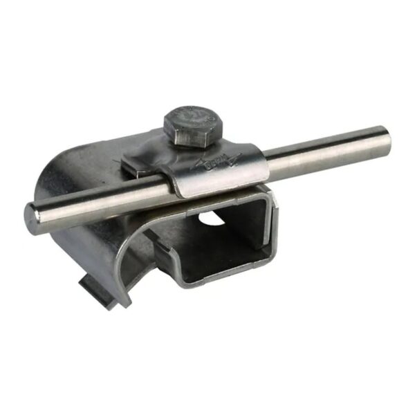 Abrazadera de canalón Al para reborde 16-22mm / Grapa para canalón de aluminio para borde de 16-22mm DEHN 339069 (antes 339109)