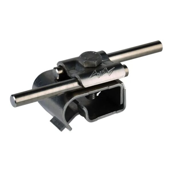 Abrazadera de canalón StSt para reborde 16-22mm / Grapa para canalón de acero inoxidable para borde de 16-22mm DEHN 339059