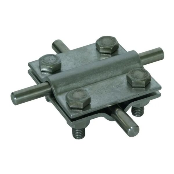 Conector variable StSt(V4A) para 2x Rd 8-10mm DEHN 318219