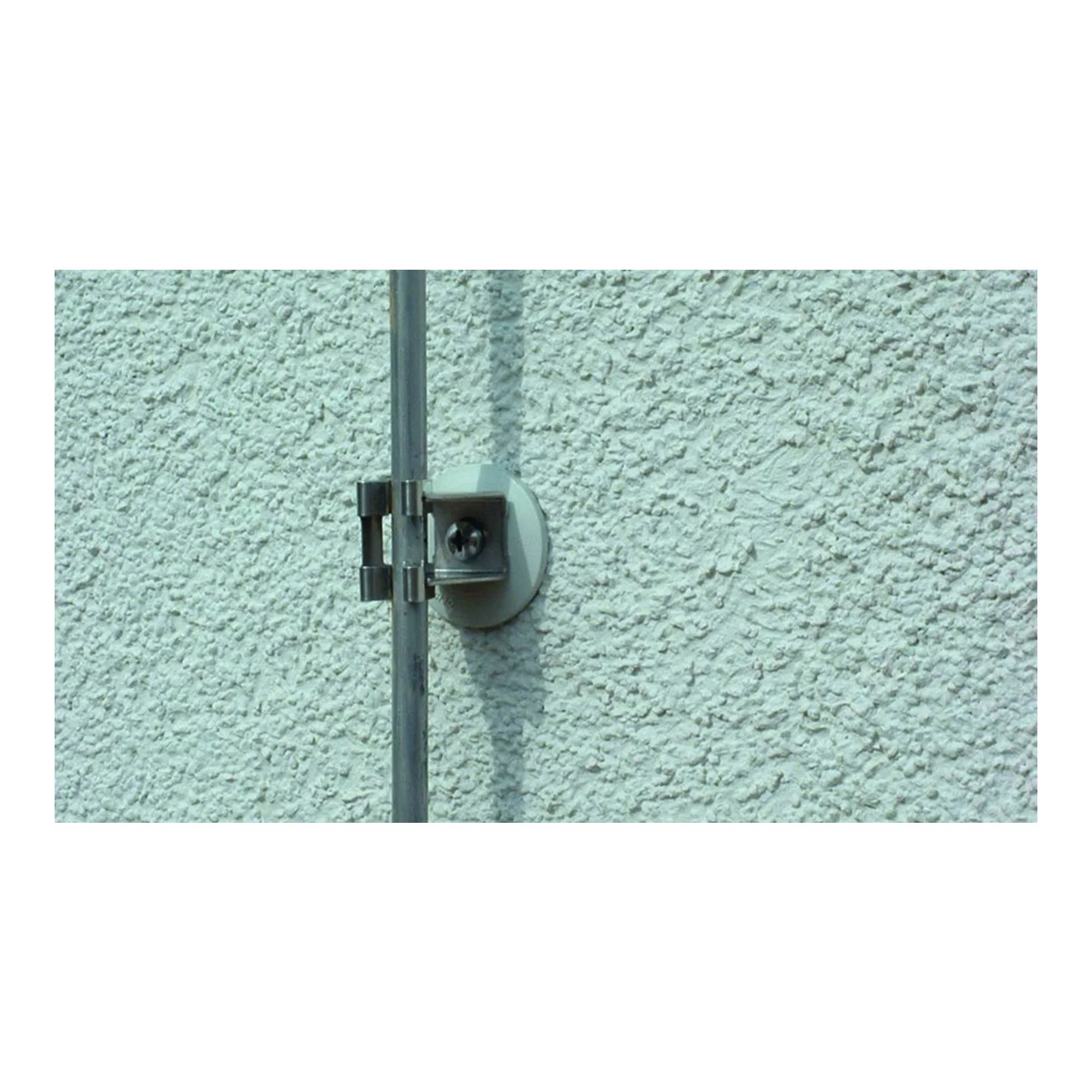 Soporte de conductor DEHNgrip StSt para Rd 8mm / Abrazadera DEHNgrip de acero inoxidable para cable redondo de 8mm DEHN 207009 - Imagen 3