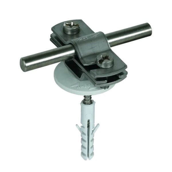 Soporte de conductor con abrazadera StSt. DEHN 286819