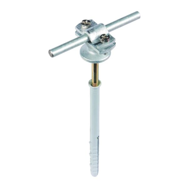 Soporte de conductor con brida ZDC para / Abrazadera con brida ZDC para DEHN 273740