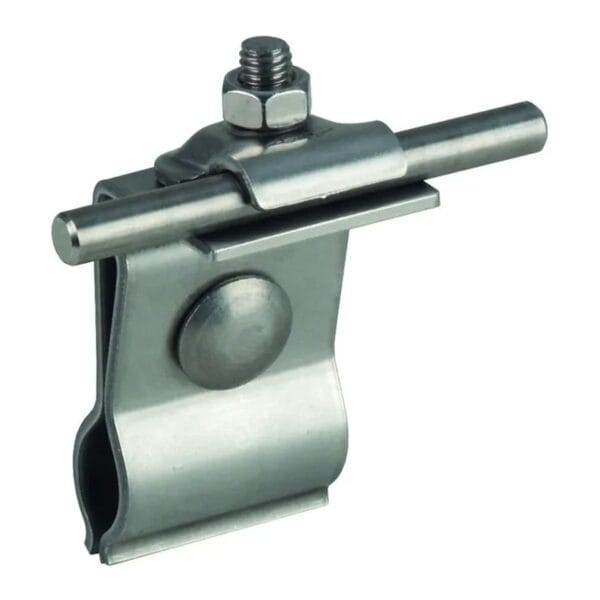 Soporte de conductor de techo Al para techos metálicos DEHN 223040