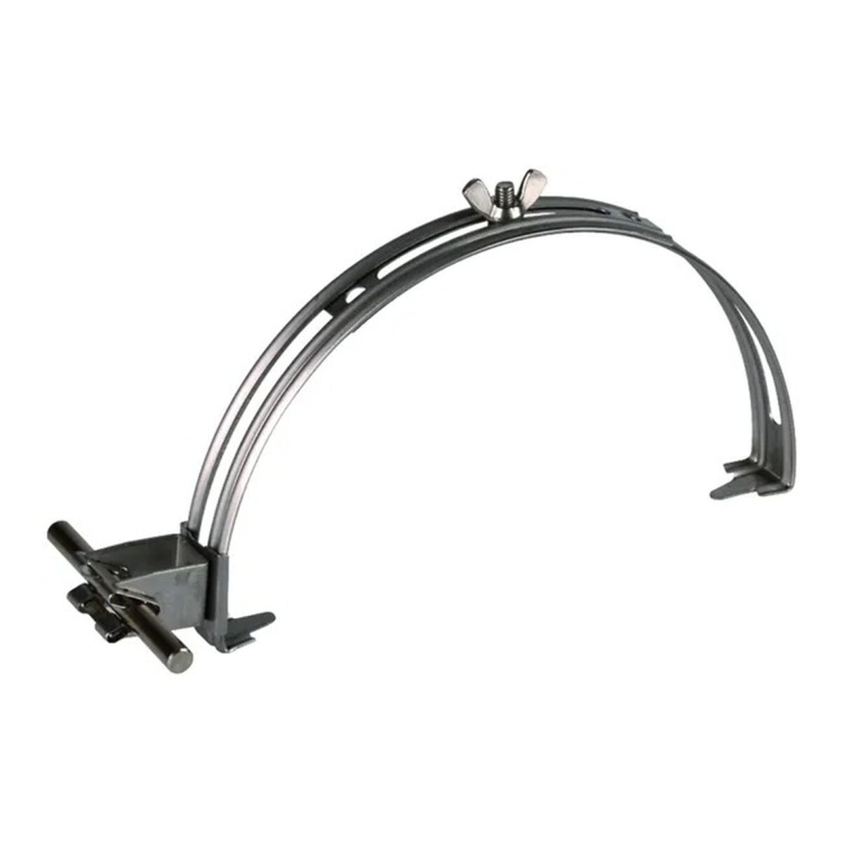 Soporte de conductor de techo DEHNgrip StSt H 20mm / Abrazadera DEHNgrip de acero inoxidable H 20mm para cable de bajada en techo DEHN 206109