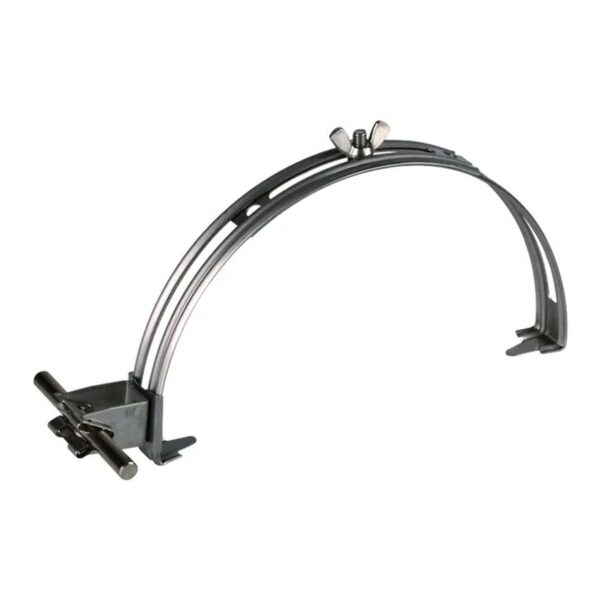 Soporte de conductor de techo DEHNgrip StSt H 20mm / Abrazadera DEHNgrip de acero inoxidable H 20mm para cable de bajada en techo DEHN 206109