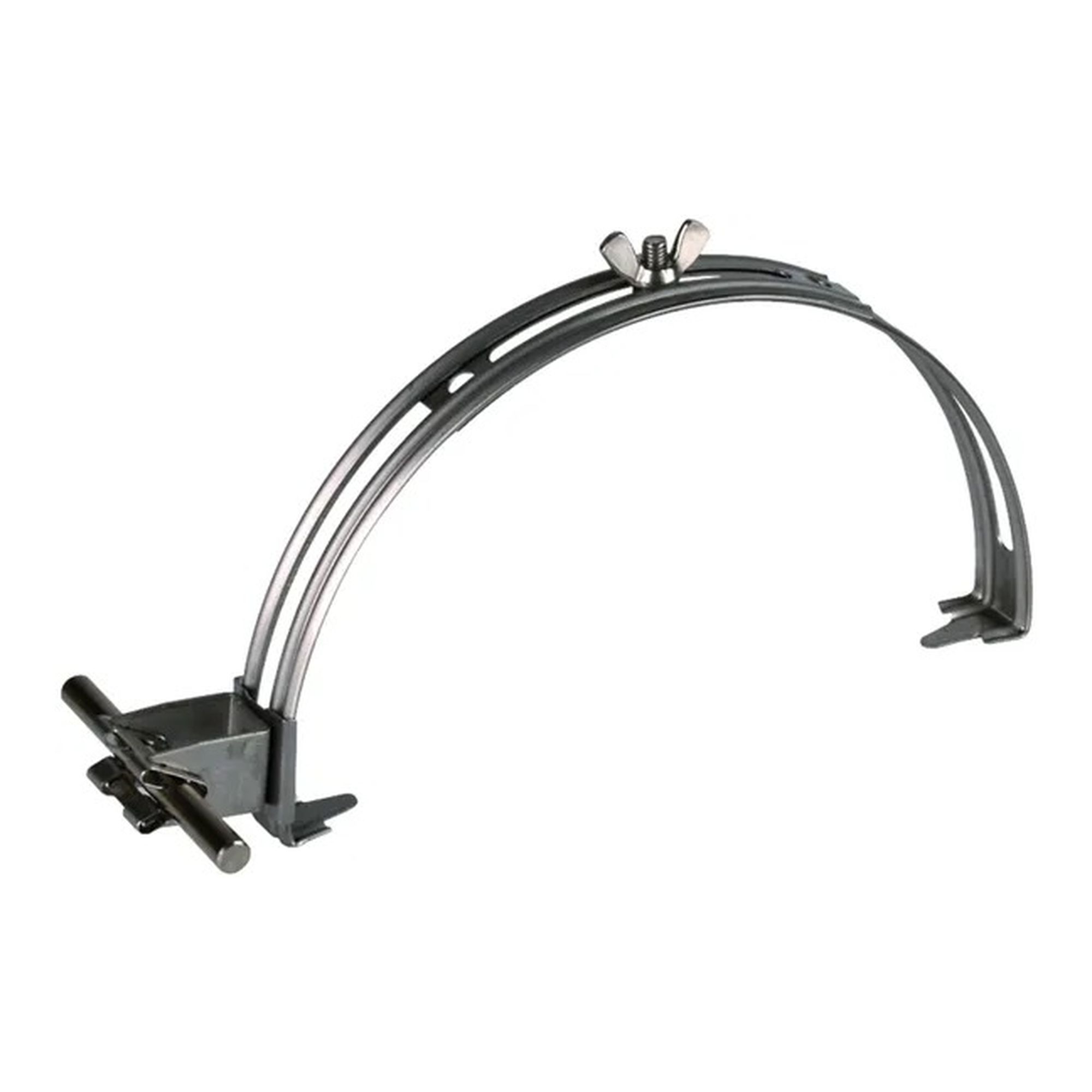 Soporte de conductor de techo DEHNgrip StSt H 20mm / Abrazadera DEHNgrip de acero inoxidable H 20mm para cable de bajada en techo DEHN 206109