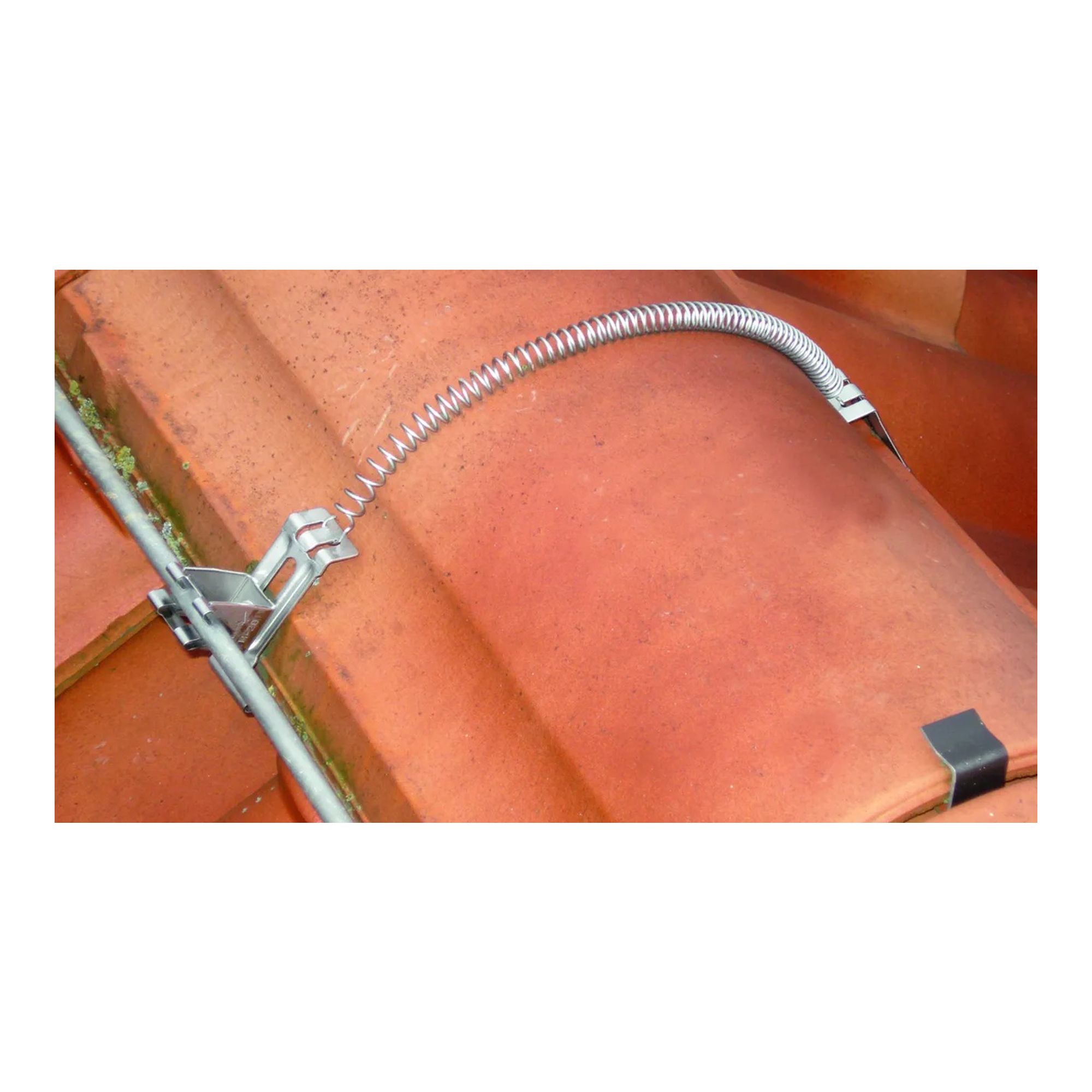 Soporte de conductor de techo SPANNgrip StSt / Abrazadera SPANNgrip de acero inoxidable para cable de bajada en techo DEHN 206239 - Imagen 3
