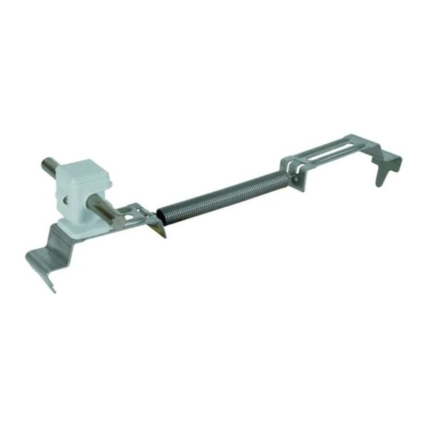 Soporte de conductor de techo SPANNsnap StSt/plástico gris / Abrazadera SPANNsnap de acero inoxidable/plástico gris para cable de bajada en techo DEHN 204269