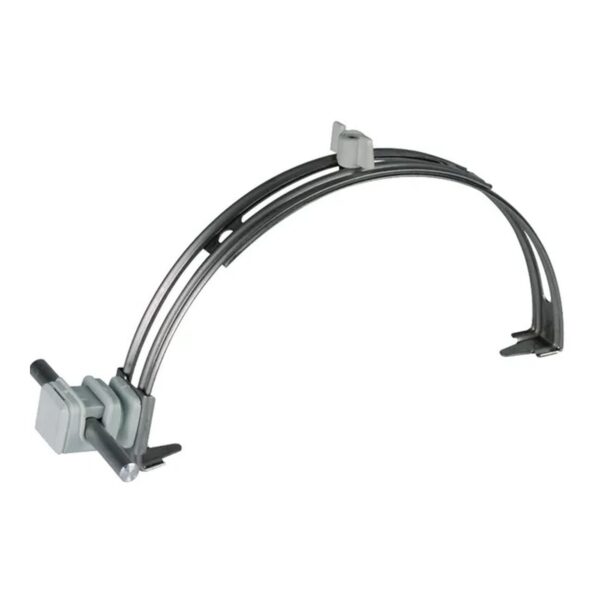 Soporte de conductor de techo ajustable StSt w. / Abrazadera ajustable de acero inoxidable para cable de bajada en techo DEHN 204109