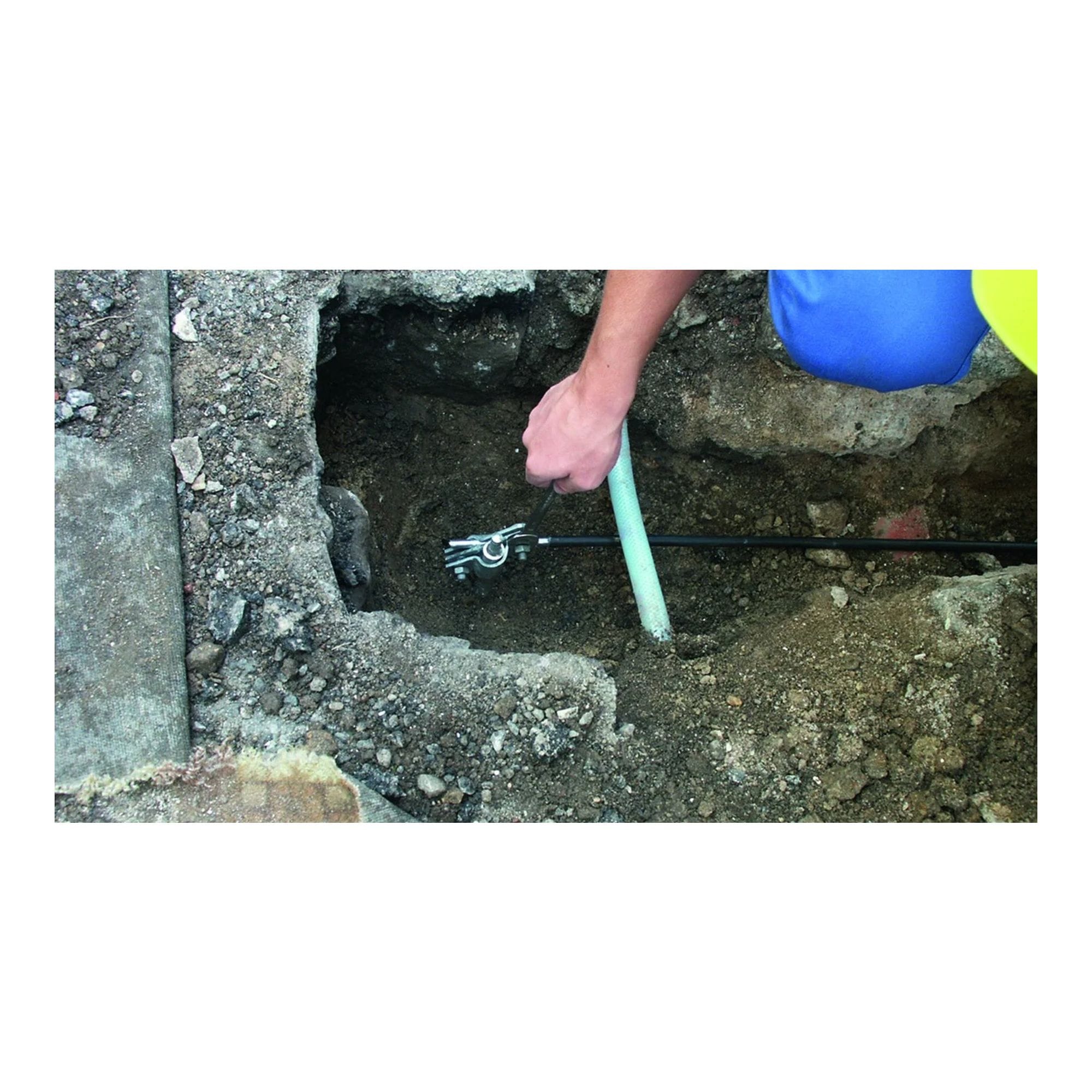 Soporte de conexión para varillas de tierra StSt (V4A) DEHN 620915 - Imagen 3
