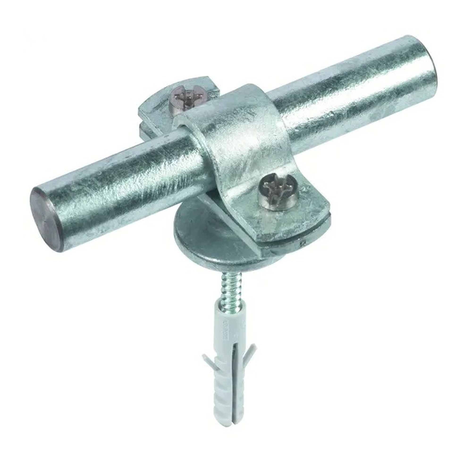 Soporte de varilla con placa de cubierta / Sujetador de varilla con tapa DEHN 275260