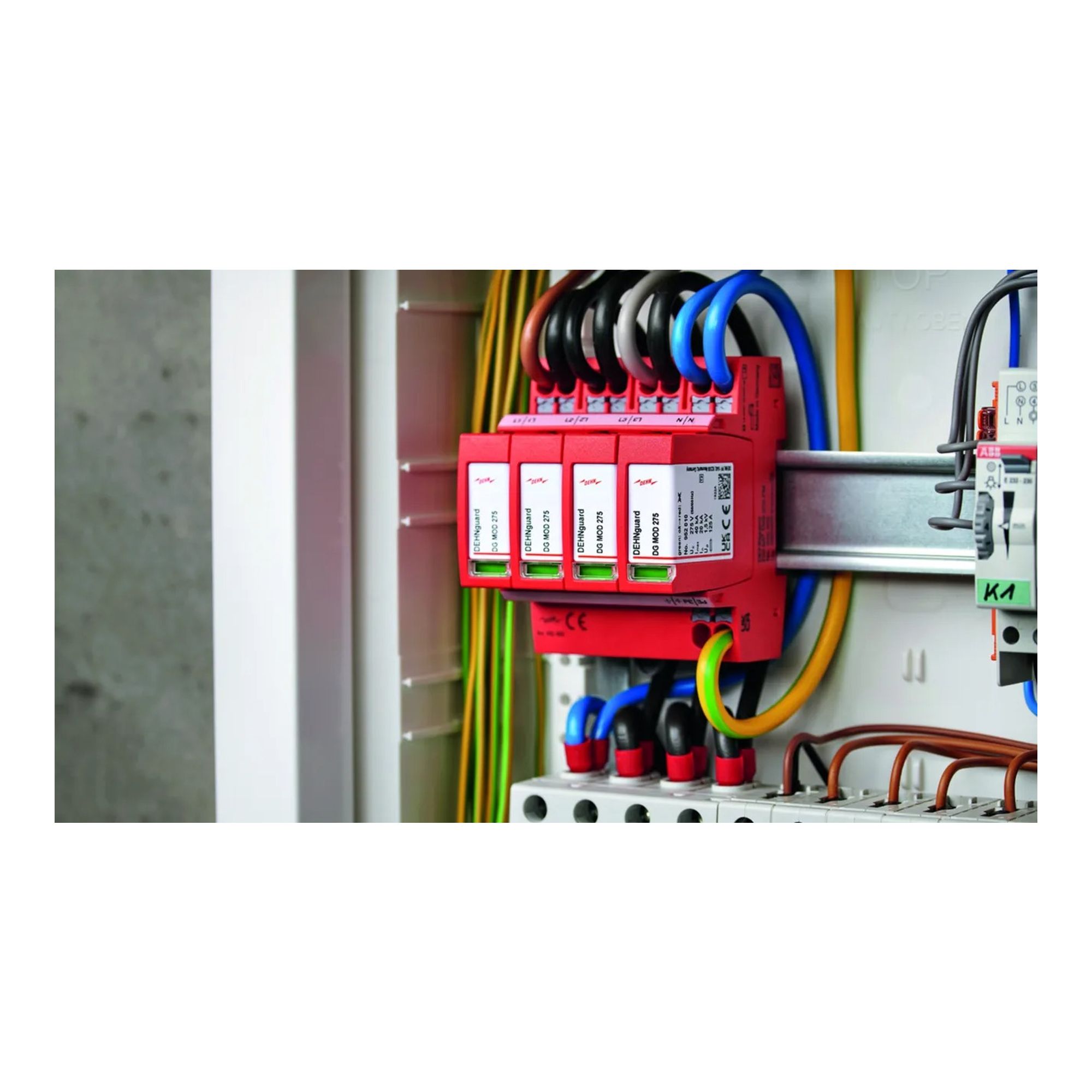 Supresor de sobretensiones/ DEHNguard M (DPS modular Clase II para 120 /240 V) DEHN 952323 - Imagen 4